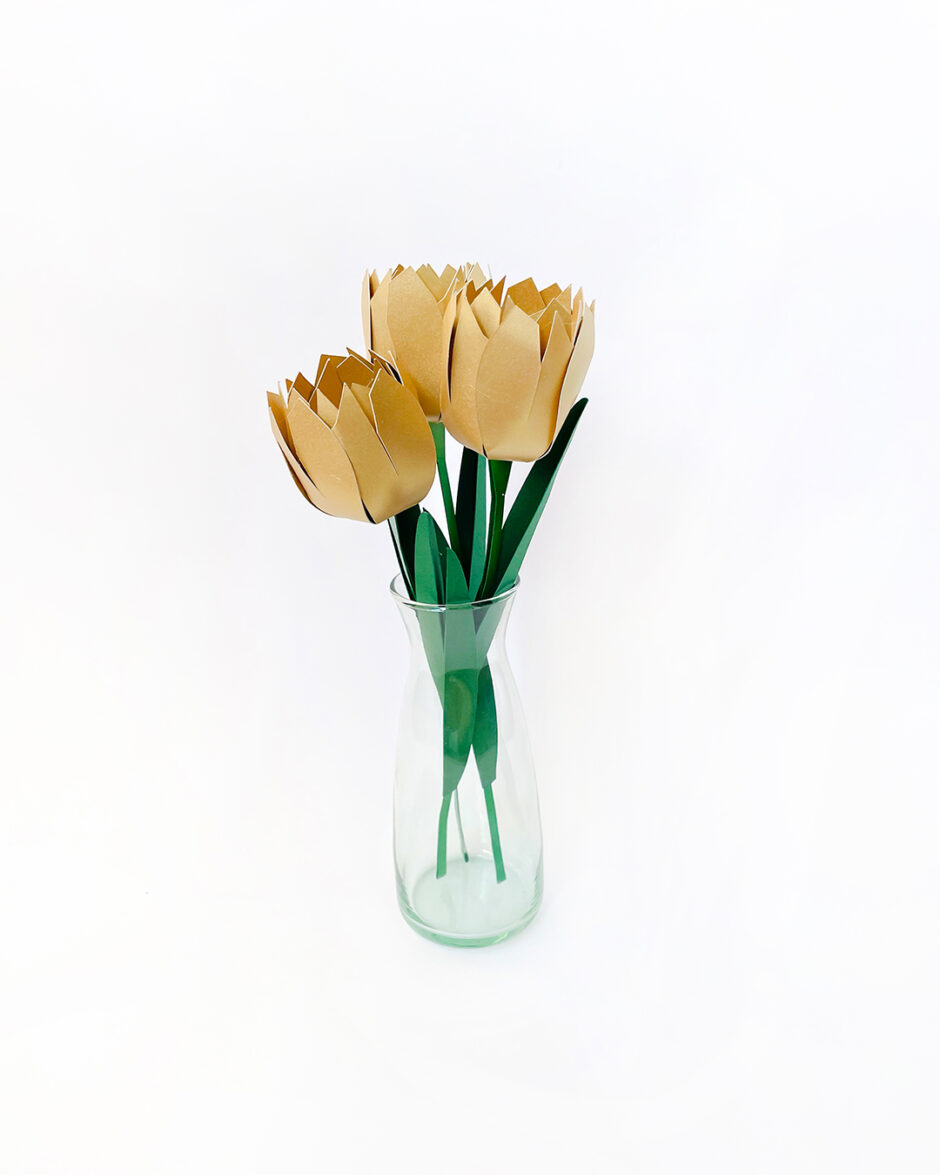 Tulipanes Dorados Set x3 - Imagen 2