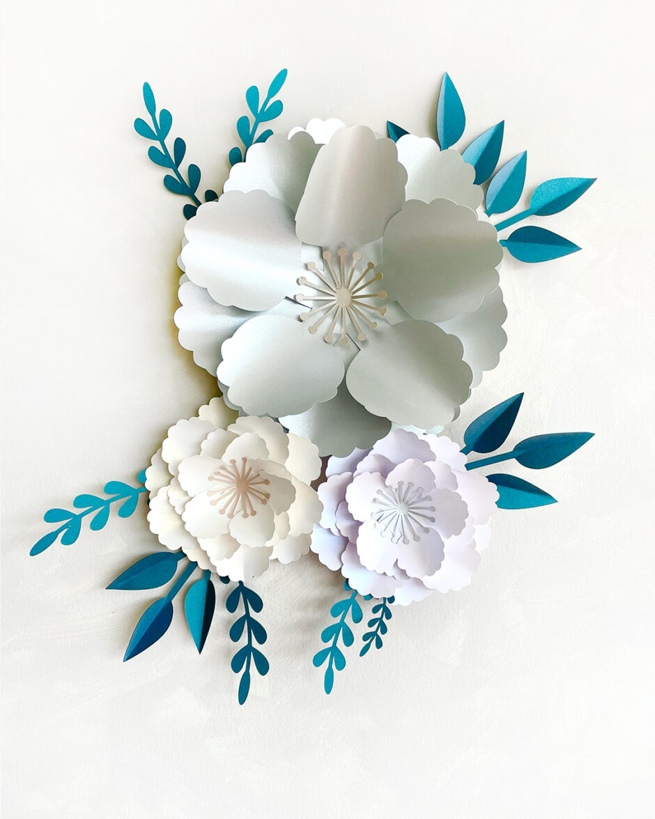 Flores de pared Invierno