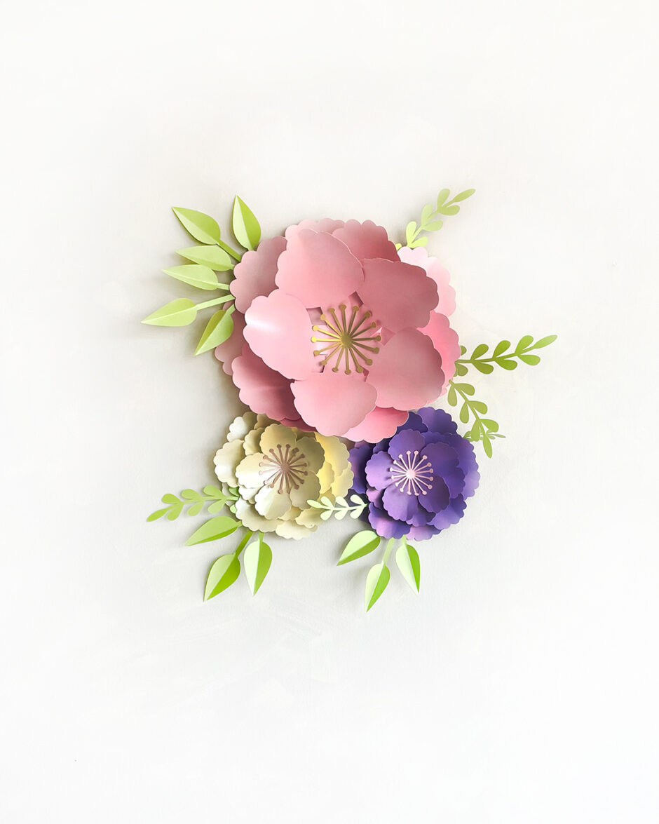 Flores de pared Primavera